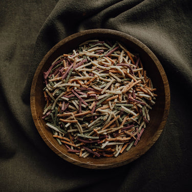 Pâtes Erişte aux légumes