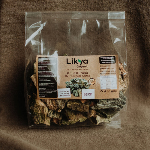 Getrocknete Schlangengurke (Dolma)