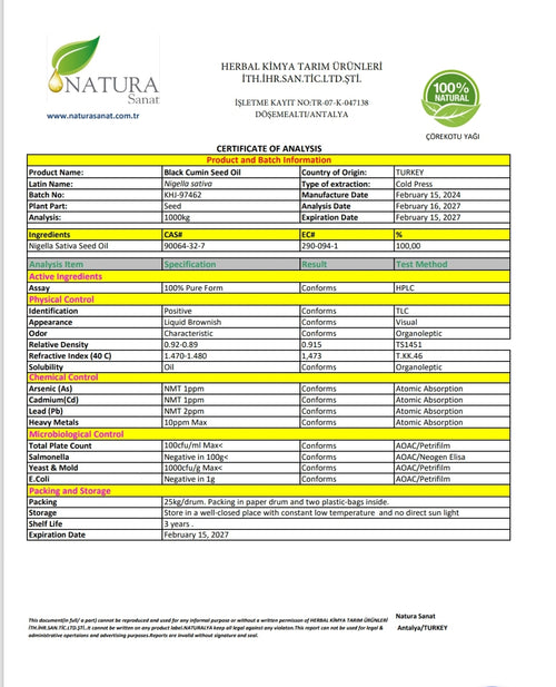 Schwarzkümmelöl - 30ml