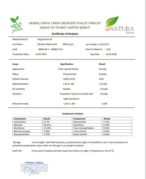Pfefferminzöl - 10ml