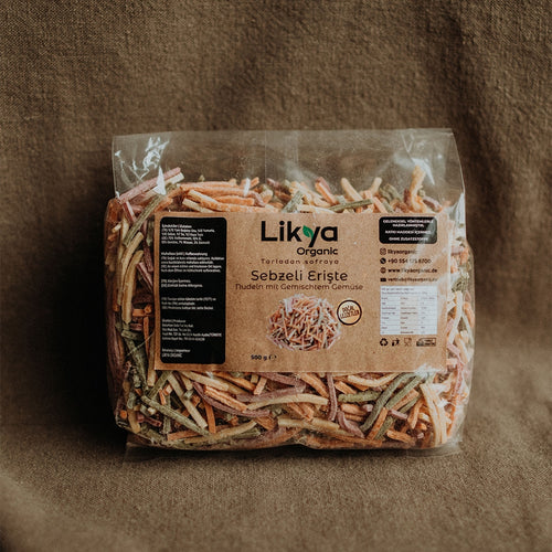 Gemüse-Nudeln (Erişte)